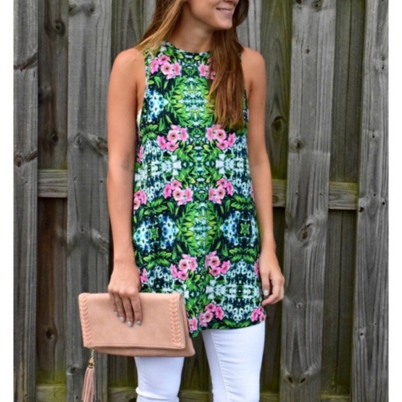 Show Me Your Mumu Garrett Tank in Jungle Juice - Picture 8 of 8